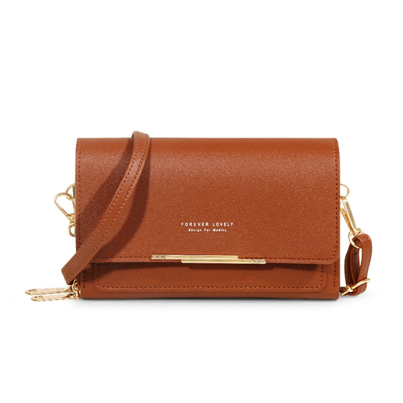 Women's Wallet Korean Handbag Multi Card Large Capacity Casual Shoulder Bag Mobile Phone Packet Fashion New Style - Smarsty