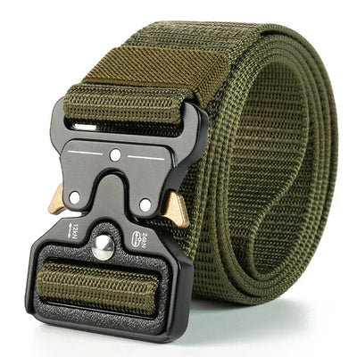 Tactical Canvas Belt Mens Military Outdoor Waistband - Smarsty