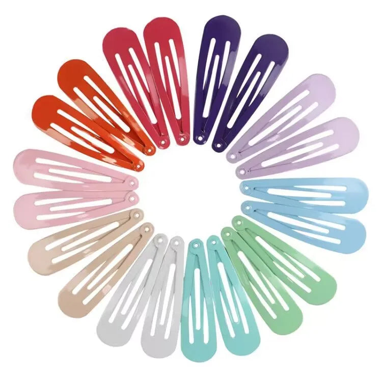 Cute Cartoon Hairpins for Girls 40Pcs Colorful Animal and Fruit Clips - Smarsty