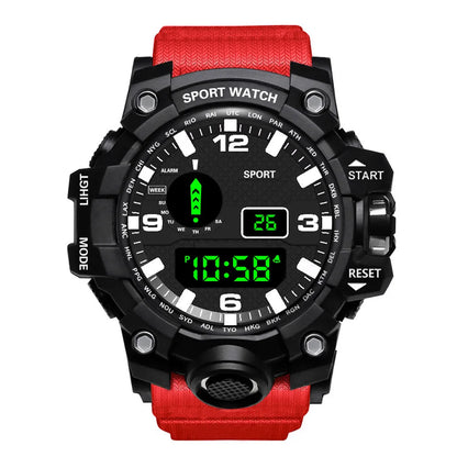 Men's Sports Electronic Wristwatch with Waterproof Design - Smarsty