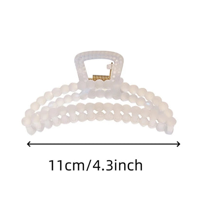 3pcs Large Clear Hair Claw Clips Secure For All Hair - Smarsty