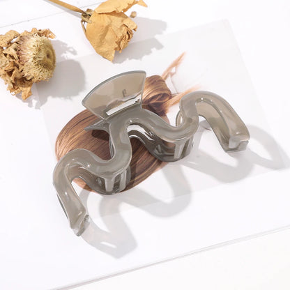 13cm Large Hair Clip For Thick Hair Strong Hold Transparent - Smarsty