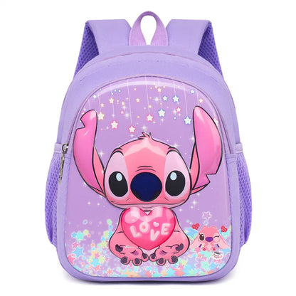 Stitch Kids Backpack For Kindergarten Durable Daypack - Smarsty