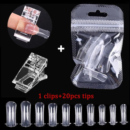 Acrylic Nail Tips Kit for Quick DIY Manicures - Smarsty