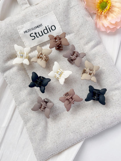 20 Pack Mini Hair Clips Strong Hold Nonslip Durable Claws - Smarsty