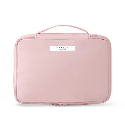 Ladies Portable Cosmetic Bag Large Capacity Travel Organizer - Smarsty