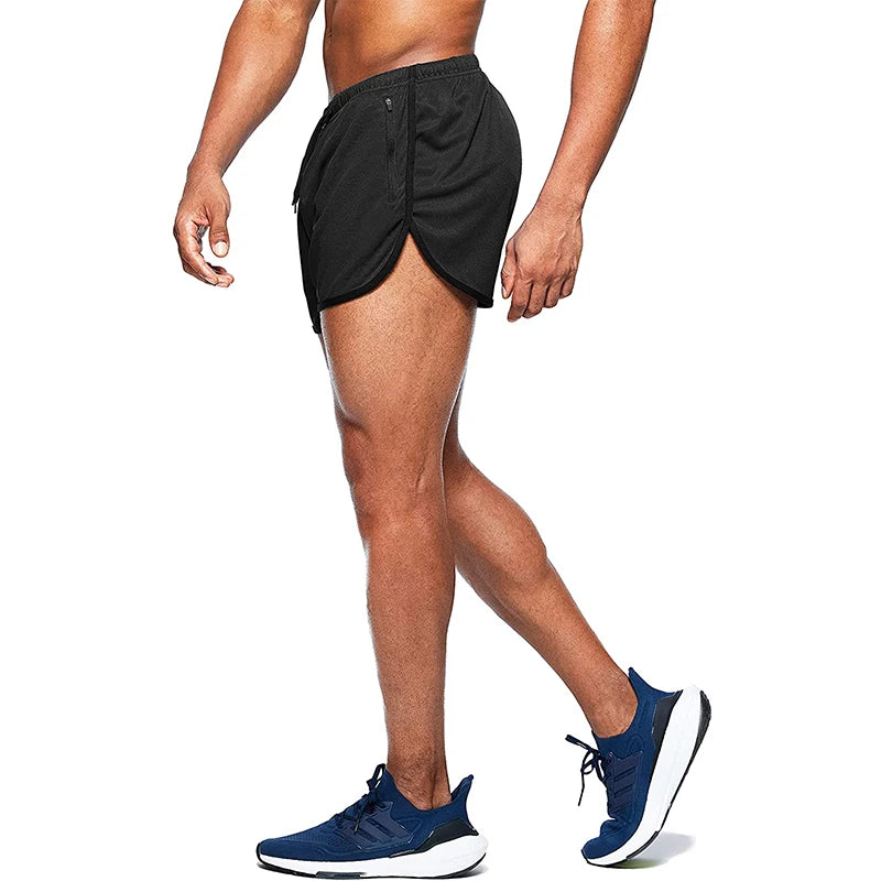 Men Sport Shorts Summer Sportswear Beach Jogging Short Pants Training Shorts Men Basketball Clothing Gym Fitness Running Bottoms - Smarsty