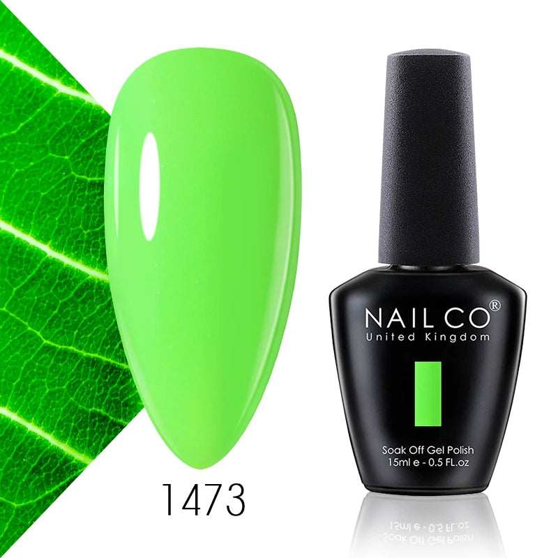 NAILCO 15ml Gel Top Coat and Base Coat for Long-Lasting Shine - Smarsty