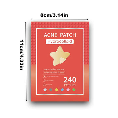 Colorful Star Acne Patches for Spot Treatment - Smarsty