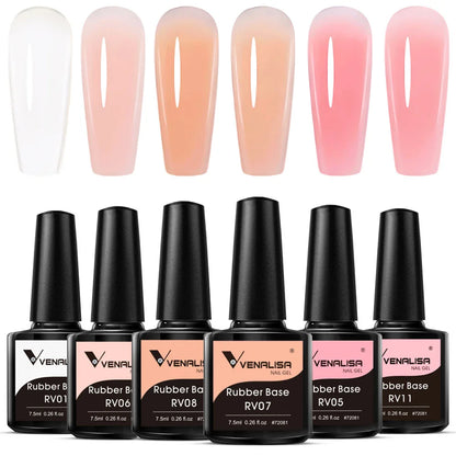 Venalisa HEMA Free Jelly Pink Nail Gel Kit - Smarsty