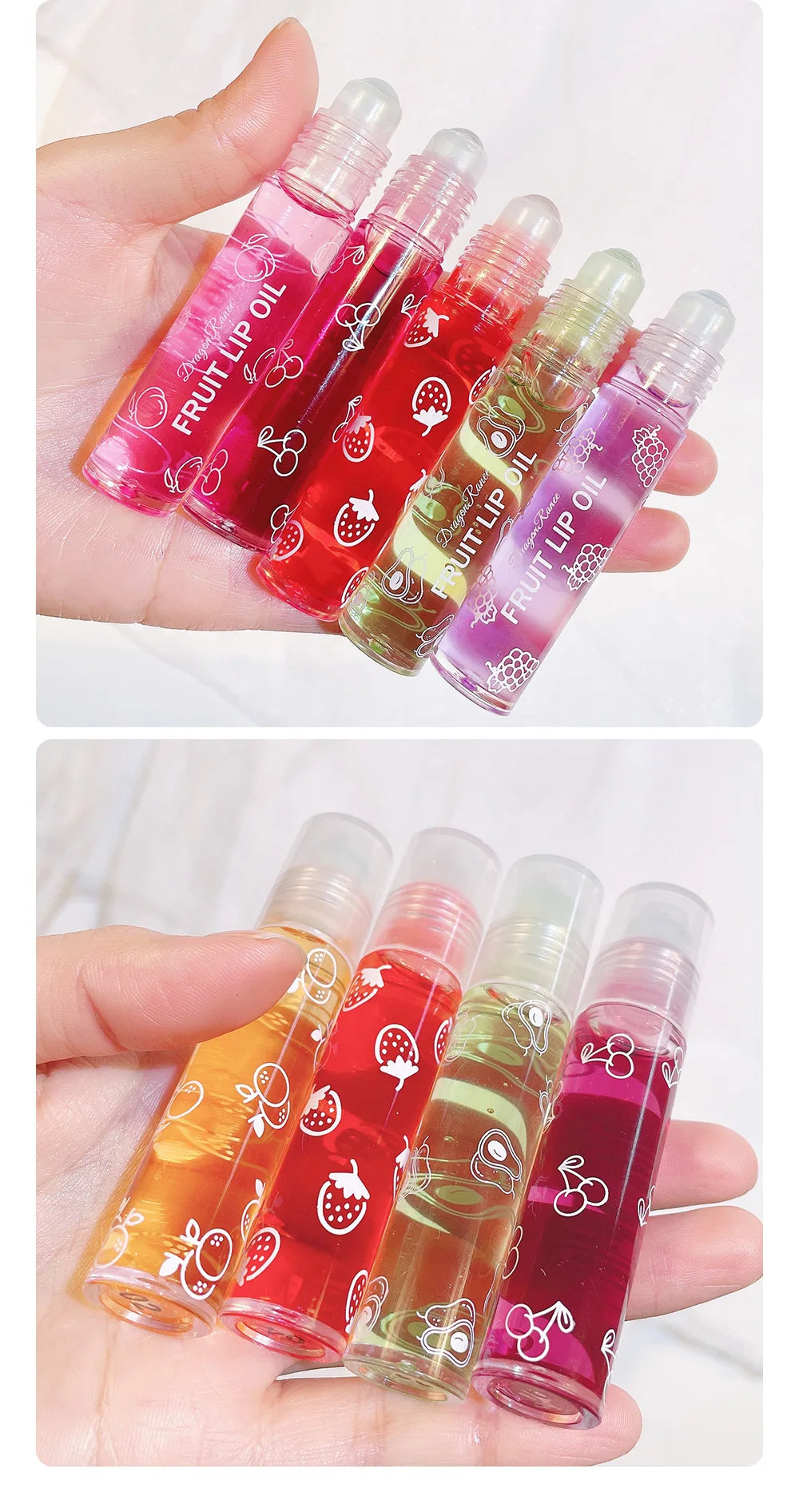 Hydrating Avocado Lip Oil Roller for Moisturized Lips - Smarsty