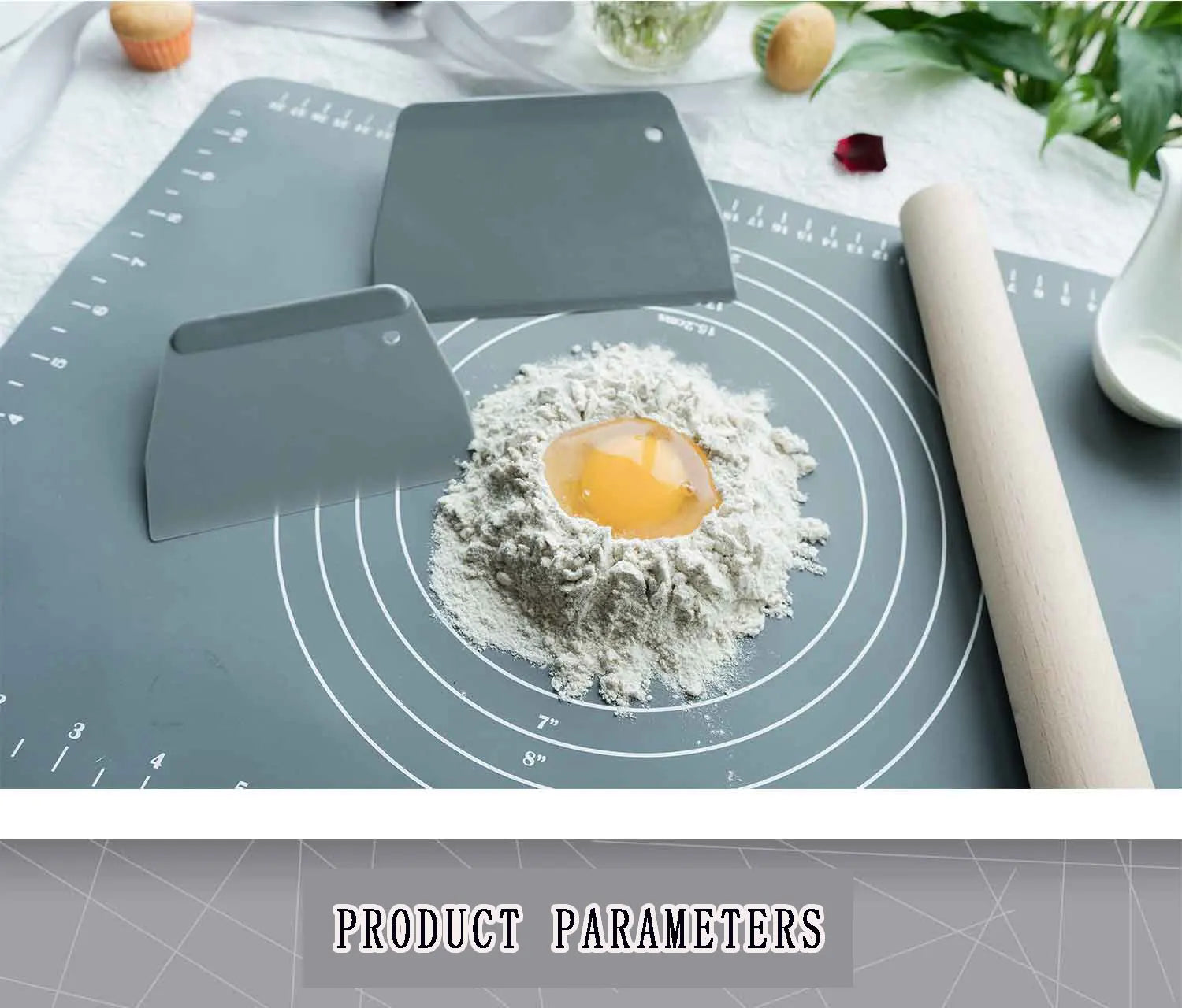 2 Piece Plastic Cake Spatula Set for Easy Baking - Smarsty