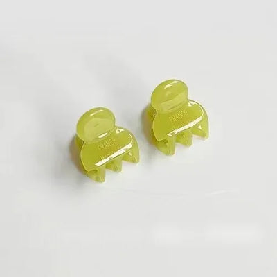 Mini Acetate Hair Claw Clips For Girls Cute Lightweight Grip - Smarsty