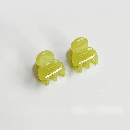 Mini Acetate Hair Claw Clips For Girls Cute Lightweight Grip - Smarsty