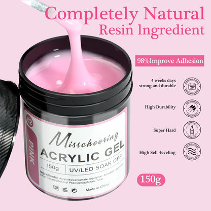 150g Large Capacity Nail Extension Gel for DIY Art - Smarsty