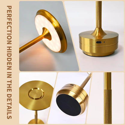 Wireless LED Touch Sensor Table Lamp for Bedroom Decor - Smarsty
