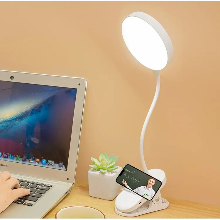 USB Rechargeable LED Table Lamp with Touch Dimming - Smarsty