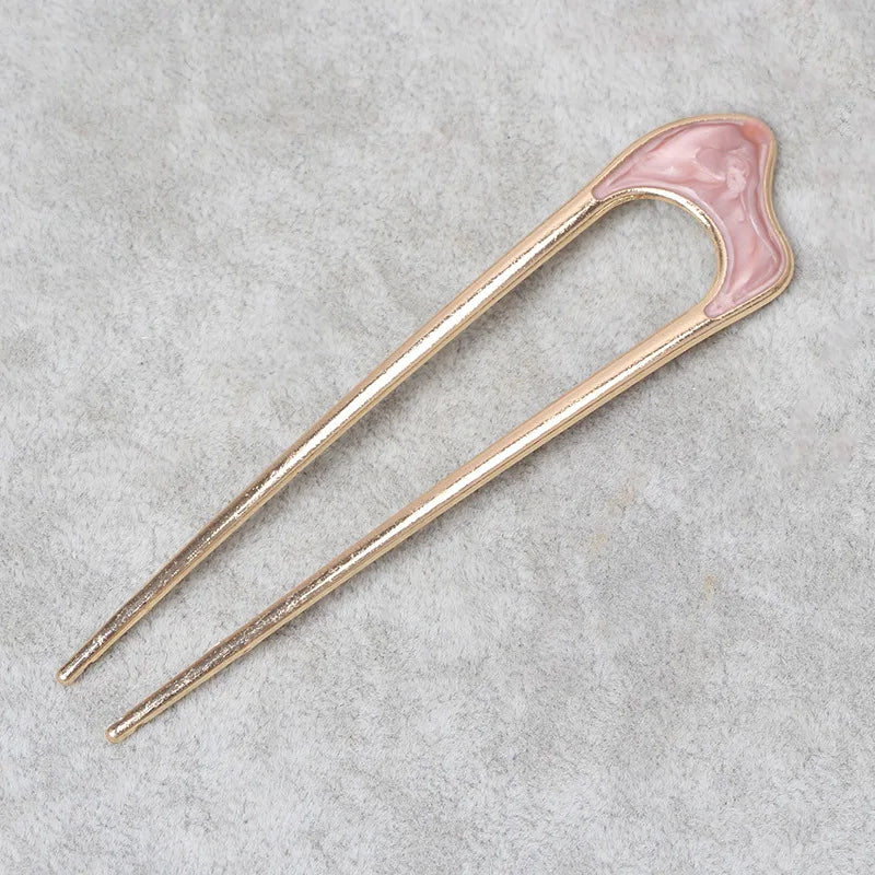 Korean Pearl Hairpins for Elegant Bun Styling - Smarsty