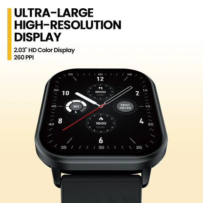 Zeblaze GTS 3 Smart Watch with 2.03 Inch Screen - Smarsty