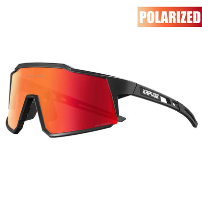 Kapvoe Cycling Glasses Polarized MTB Road Bike Glasses UV400 Protection Sunglasses Ultra Light Sport Eyewear Equipment by Smarsty