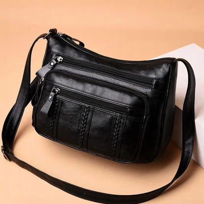 Korean Handbag Designer Leather Crossbody Bag for Women - Smarsty