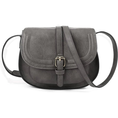 Boho Faux Leather Crossbody Bag For Women With Strap - Smarsty