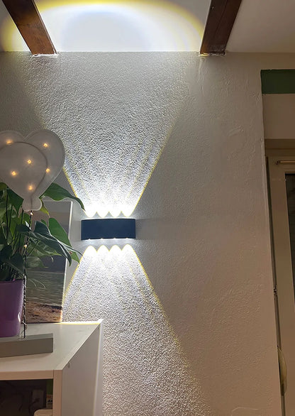 Waterproof Aluminum LED Wall Lamp for Indoor and Outdoor Use - Smarsty