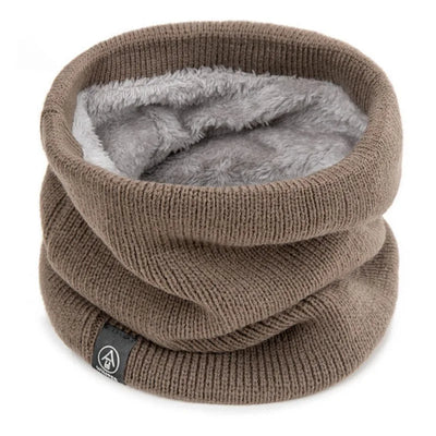 Knitted Neck Warmer Sports Scarf Fashion Soft Women Men Face Cover Winter Skating Running Hiking Scarves Thick Cold-proof Collar - Smarsty