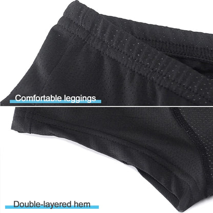 NEWBOLER Breathable Cycling Underwear Cycling Shorts  5D Gel Pad Shockproof Bicycle Underpant MTB Road Bike Underwear Man Shorts