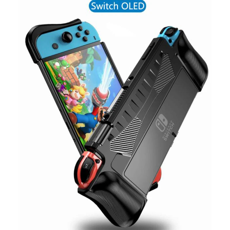 Ergonomic TPU Grip Case For Nintendo Switch OLED - Smarsty