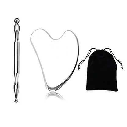Stainless Steel Gua Sha Board for Facial Massage - Smarsty