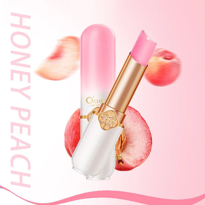 O'CHEAL Color Changing Lip Balm Moisturizing Peach Formula - Smarsty