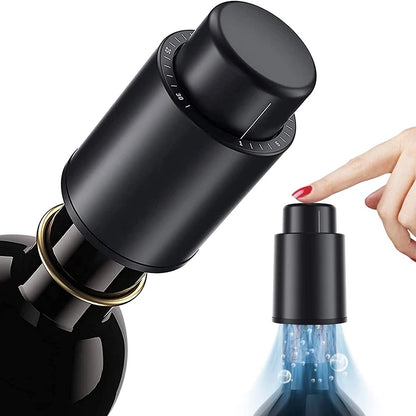 FLYMUYU Vacuum Wine Stopper for Freshness Preservation - Smarsty