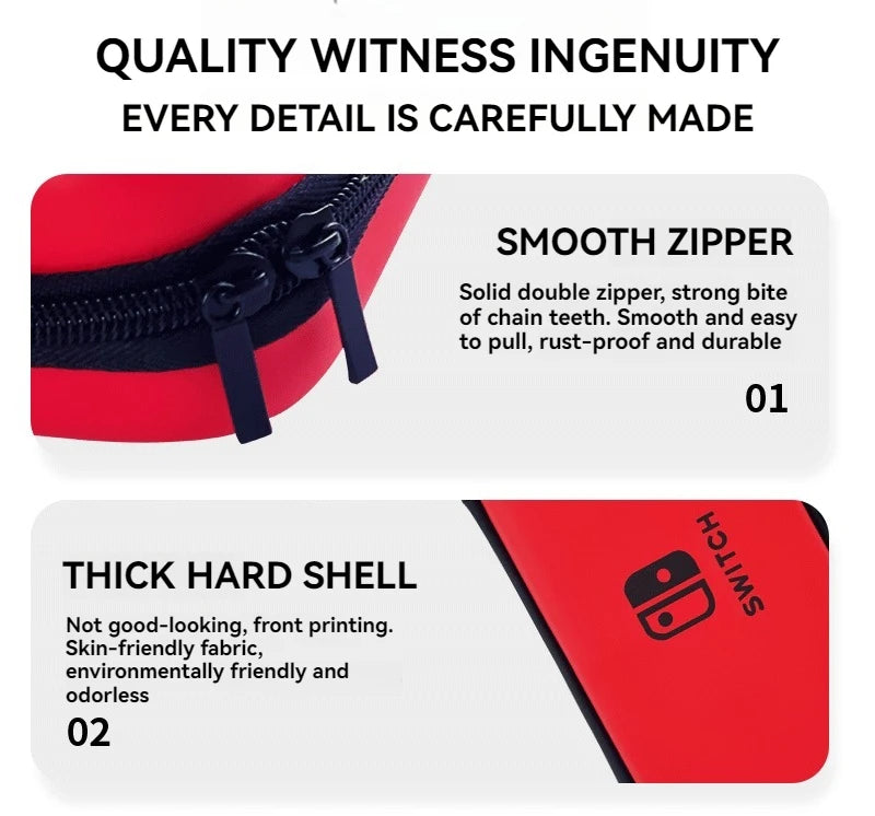Nintendo Switch Storage Bag with Convenient Design - Smarsty