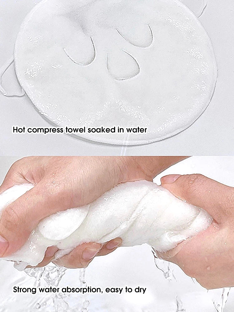 Soft Skin-Friendly Hot Compress Towel for Face Care - Smarsty