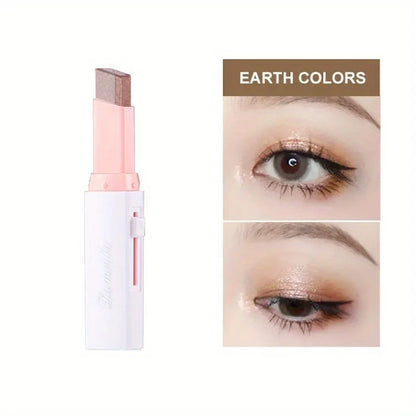 Two Color Gradient Eye Shadow Stick for Natural Look - Smarsty