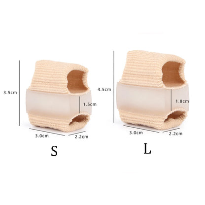 Double Hole Bunion Corrector Silicone Toe Separator - Smarsty