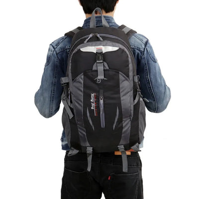 Waterproof Backpack Hiking Backpack Lightweight Travel Mountaineering Backpack High-Capacity Bags Climbing Rucksack Backpack - Smarsty