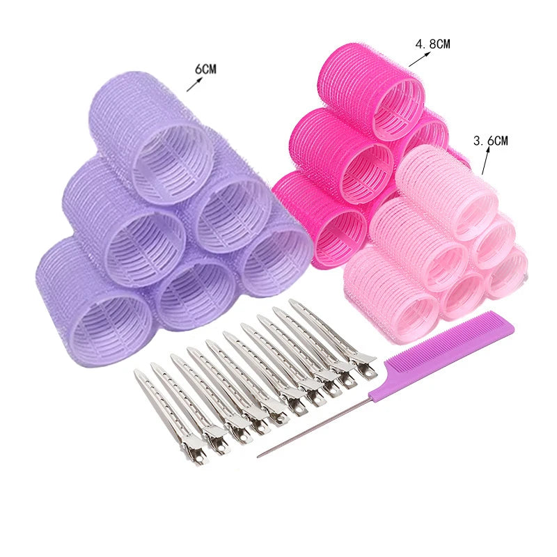 Heatless Hair Roller Set for Effortless Curls - Smarsty