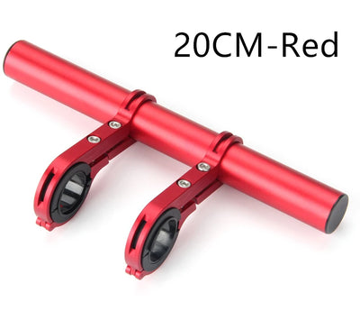 10/20/30cm Bicycle Handlebar Extended Bracket MTB Headlight Mount Extented Bar Road Mountain Bike Handlebar Extender Rack Parts - Smarsty