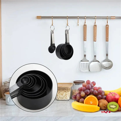 Stainless Steel Measuring Cups and Spoons Set for Precise Baking - Smarsty
