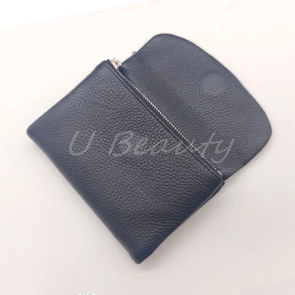 Coin Purse Genuine Cow Leather Short Wallet Trifold for Small Women's  Purses Clutch Cowhide Card Holder Travel Card Wallets