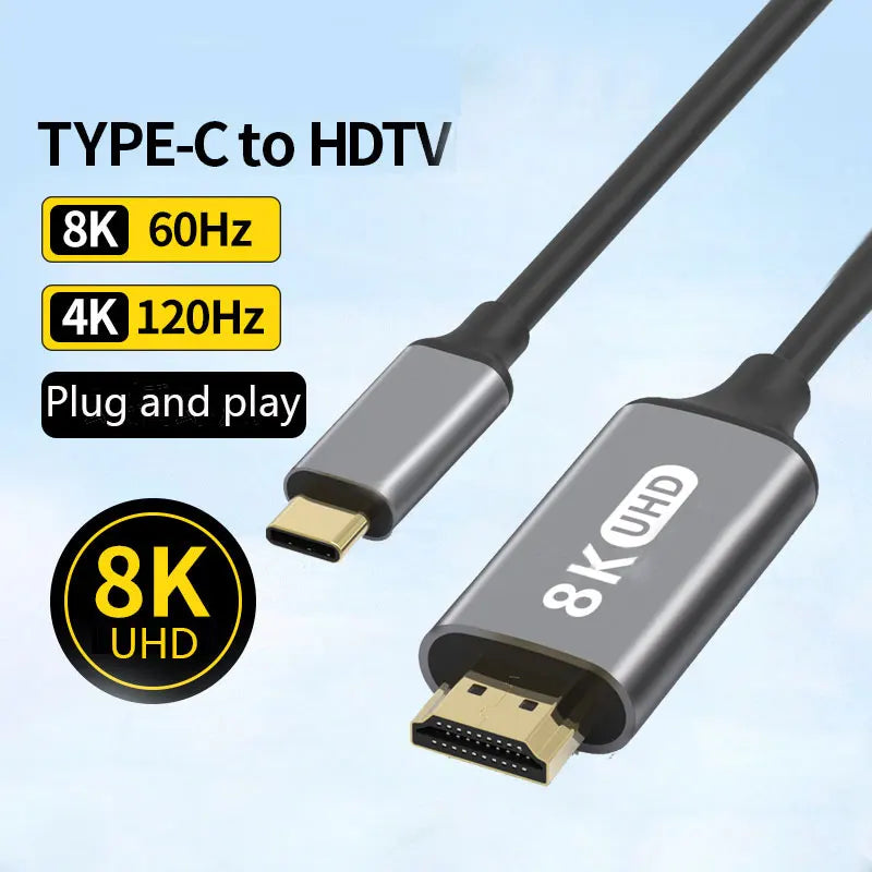 4K HDMI Cable Type C Adapter for iPhone and MacBook - Smarsty