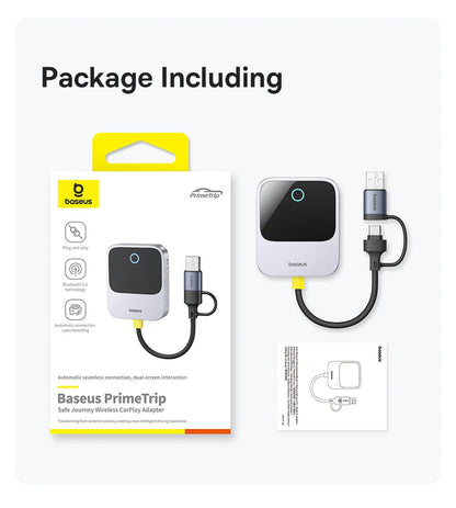Wireless CarPlay Adapter Plug and Play Auto Connect - Smarsty
