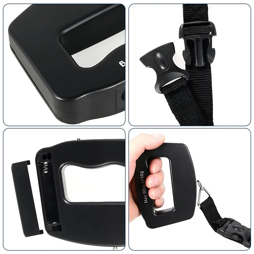 Digital Luggage Scale with Backlit Display for Travel - Smarsty