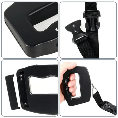 Digital Luggage Scale with Backlit Display for Travel - Smarsty