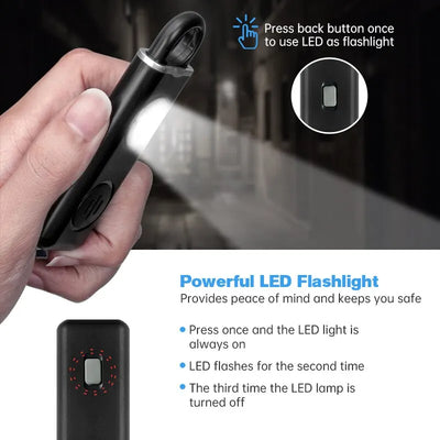 He Original Personal Safety Siren for Women - 130dB Siren, Strobe & Key Chain 3 Pop Colors AF2004 Anti Robbery Call for Help by Smarsty