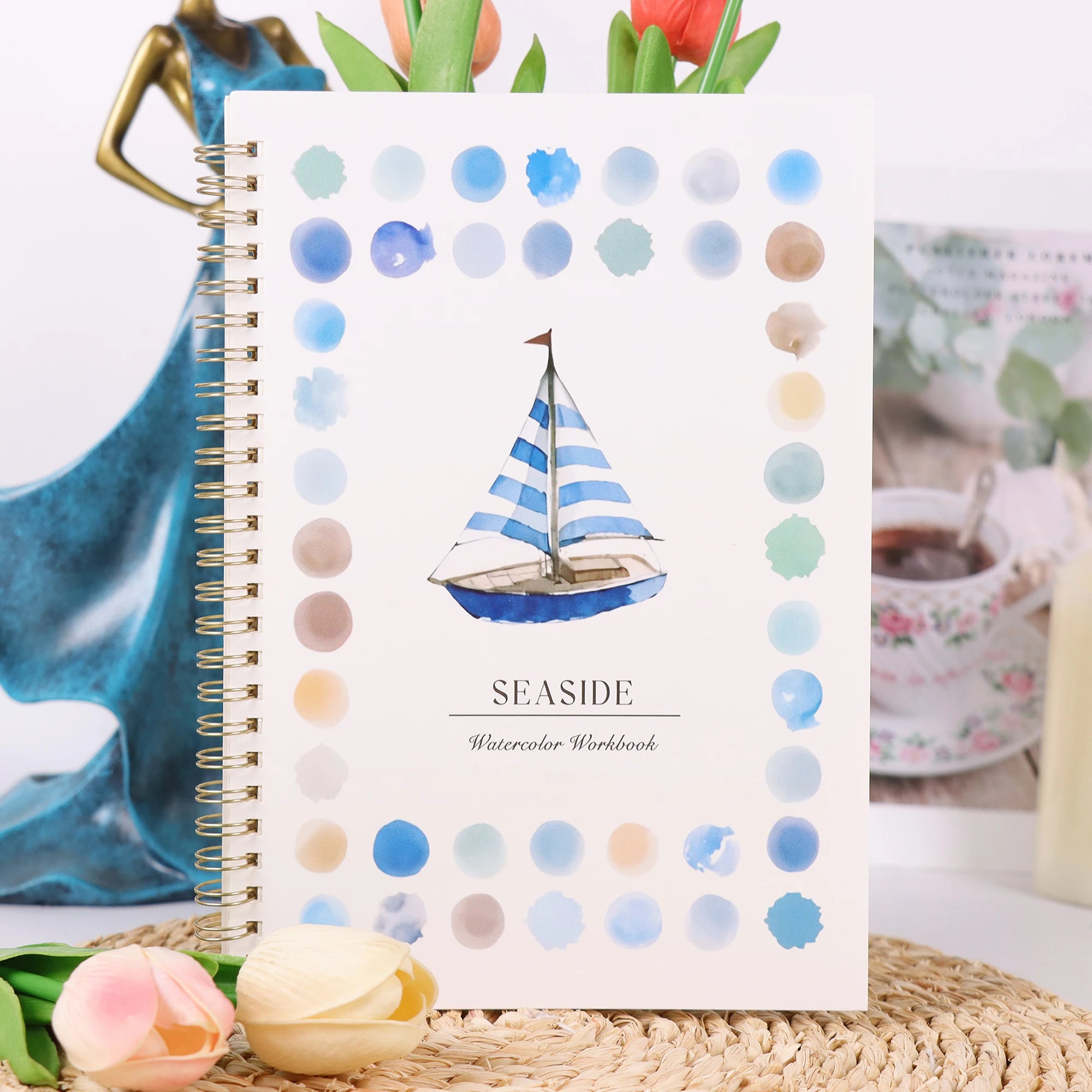 Beginner's Practice Book For Painting Watercolor Oil Painting Dyeing Album Comes Coloring Book  Advanced Painting - Smarsty