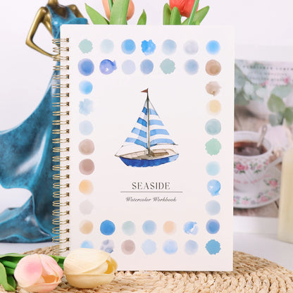 Beginner's Practice Book For Painting Watercolor Oil Painting Dyeing Album Comes Coloring Book  Advanced Painting - Smarsty