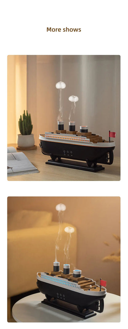 Ultrasound Air Humidifier with Colorful Night Light - Smarsty